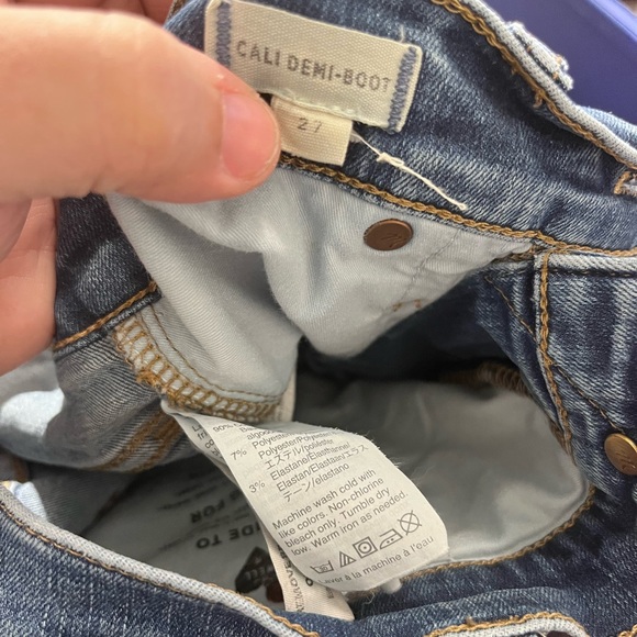 Cali Demi-Boot Jeans in Tierney Wash: Eco Edition - Picture 4 of 9